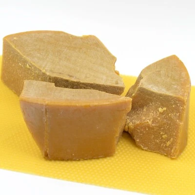 Reines Bienenwachs 100g Naturbelassen Ungebleicht | Bio Kerzen Kosmetik 2025 - Bild 1 von 4