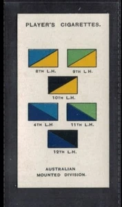 Army Signs - AUSTRALIAN MOUNTED DIVISION - 95 + year old UK Card # 139 - Picture 1 of 2