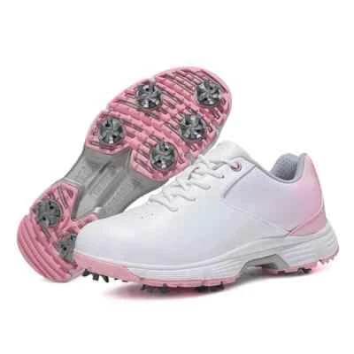 Fashion Women Golf Shoes Spikeless Golf Sneakers Walking Outdoor Gym Footwear - Image 1 of 4