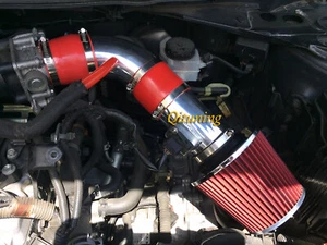 Red 2PC Air Intake System Kit Filter For 2007-2012 Nissan Altima 2.5L L4 - Picture 1 of 1