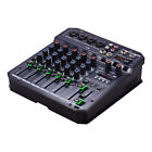   Portable 6-Kanal-Soundkarte Mischpult Audio-Mixer Eingebauter 16 G3Y6