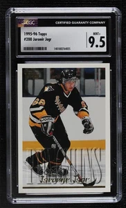 1995-96 Topps Jaromir Jagr #200 CGC 9.5 Mint+ - Picture 1 of 3