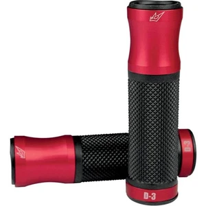 Driven Racing D-3 Grips Kit - Red/Black, 1" D3RD2 - Picture 1 of 4