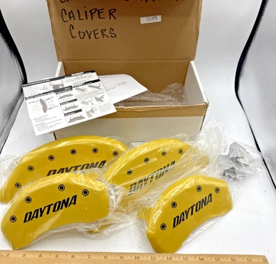 MGP Caliper Covers 12162SDAYYL Disc Brake Dodge Charger Daytona Yellow -SXT Plus - Image 1 of 4