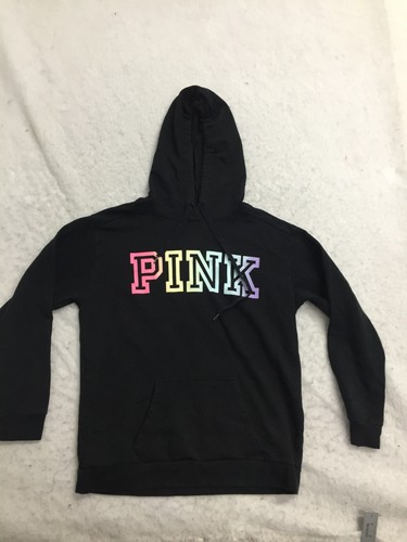 UNDERCOVER Felpa con cappuccio Victorias Secret rosa donna M media multicolore grafica scritta