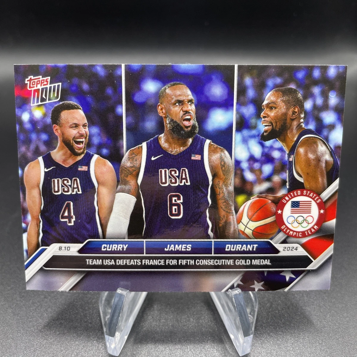 Topps Basketball Olympic Games Trading Cards & Accessories for