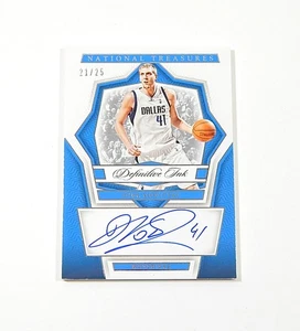 2023-24 Panini National Treasures Tinta Definitiva Dirk Nowitzki #DI-DNW Automático/25 - Imagen 1 de 2