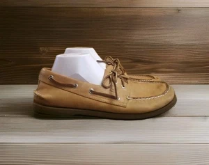 Sperry Top Sider Original Bootsschuhe Herren Größe 10,5 XW hellbraun - Bild 1 von 11