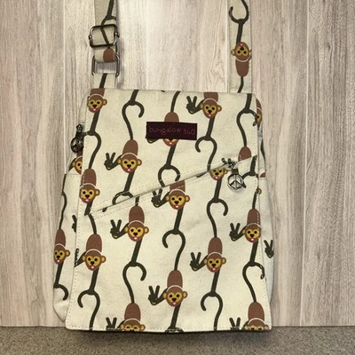 Bolso Bandolera Bungalow 360 Mono Lona, Correa 55”, Forro a Lunares, Paz Foto 1 de 4