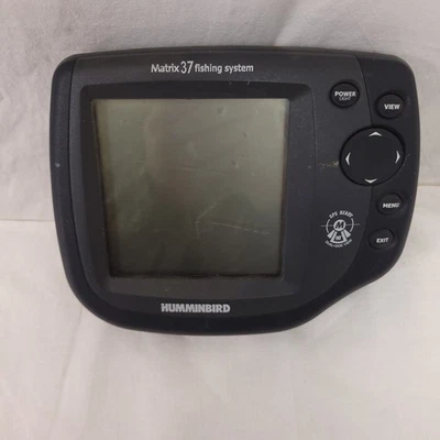 Humminbird Matrix 37 Head Unit Only Untested As Is - Image 1 of 4