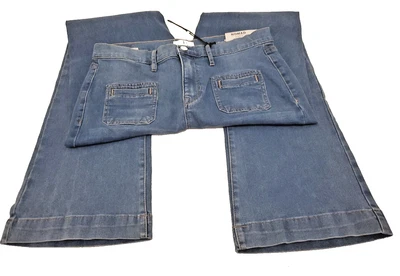 Nicole Miller N.Y. Nomad Super High Rise Flare Jeans Size 12 MSR $99 NEW! - Image 1 of 4