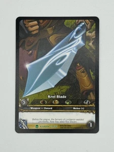 World of Warcraft TCG Azeroth 331/361 Extended Art Krol Blade - Imagen 1 de 1