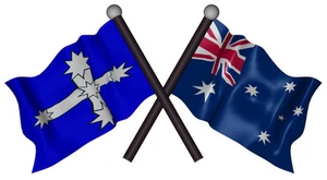 AUSTRALIA EUREKA FLAGS VINYL DECAL 400MM BY 210 MM apr. - Bild 1 von 1