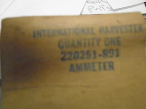 ihc international harvestor amp gauge 220251-r91 58,59,60,p/u,travelall - Picture 1 of 3