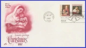 USA5 #2367 U/A ARTCRAFT FDC Combo2 Christmas - Madonna - Picture 1 of 1