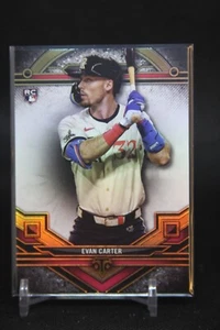 2024 Topps Triple Threads - Evan Carter #195 (RC) - Picture 1 of 2