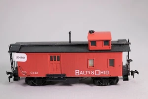 LE4161 ROUNDHOUSE Ho Wagon queue US Wide vision caboose Baltimore & Ohio C122 - Bild 1 von 7