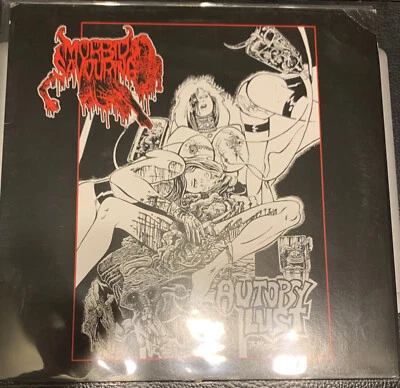 MORBID SAVOURING Autopsy Lust LP black vinyl 2001 TORSOFUCK CREAMFACE GUT - Image 1 of 2