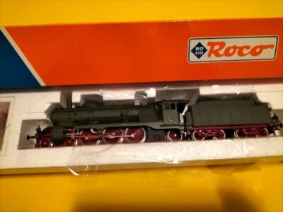 Roco HO 43216 Locomotiva a Vapore  Br. 18.1  Br. C - K.W.St.E. 1:87 Vintage - Immagine 1 di 4