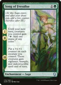 MTG Song of Freyalise Dominaria 179/269 Regular Uncommon - Picture 1 of 1