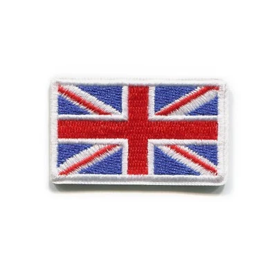 Apliques Union Jack Bandera Británica Reino Unido Bordados Hierro En Parche Hágalo Usted Mismo Foto 1 de 2
