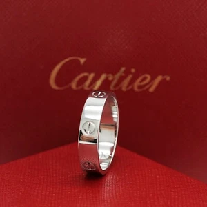 Cartier Love Ring 18KT Weißgold mit Cartier Box in Gr. 69 - Bild 1 von 9
