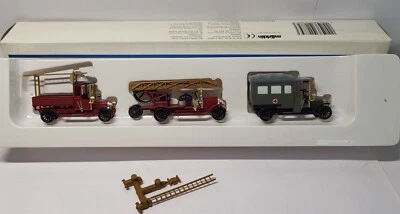 Märklin 1:87 H0 Oldtimer Set 3er Set 1890 Made in Germany TOP ZUSTAND in OVP - Bild 1 von 4
