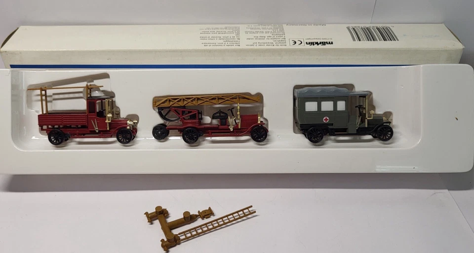 Märklin 1:87 H0 Oldtimer Set 3er Set 1890 Made in Germany TOP ZUSTAND in OVP - Bild 1 von 4