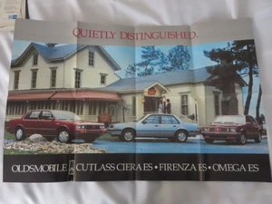 1983 Oldsmobile ES Sales Brochure Catalog Omega Cutlass Ciera Firenza - Picture 1 of 4