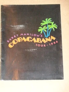 Barry Manilow - Copacabana Tour 1986 UK Tour Programm - Bild 1 von 1