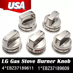 SUPER BOIL - EBZ37189609 & EBZ37189611 -FOR LG SURFACE BURNER CONTROL KNOB - New - Picture 1 of 13