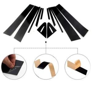 For Toyota Corolla E210 Hatchback 19-2023 Window Pillar Posts Trim Glossy Black - Imagen 1 de 20
