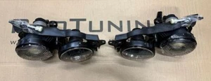 NEW 2pcs. Headlights Hella Dark Look For BMW E32 88-94 LHD + RHD - Picture 1 of 12