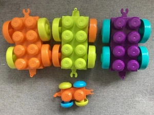 Mega Bloks First Builders Bases de Rueda Ladrillos Maxi Mega Bloks en Buen Estado - Imagen 1 de 7