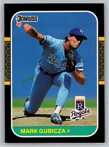 Mark Gubicza 1987 Donruss BASEBALL #466 Kansas City Royals - Picture 1 of 2