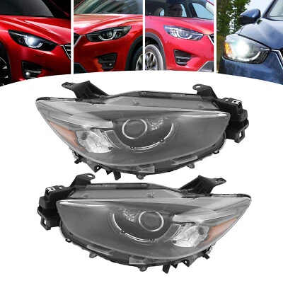 For 2013-2016 Mazda CX-5 Adaptive LED Headlights Headlamps w/AFS Left+Right Side Foto 1 de 4