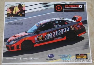2015 Compass360 Racing #76 Subaru WRX STi GS IMSA CTSC Thinstock Hero Card - Picture 1 of 1