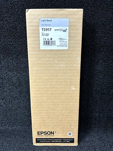 Original Epson Light Black Tintenpatrone T5917 Datum: Februar 2020 - Bild 1 von 6