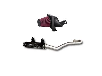 Empire Industries Black Full System Exhaust FCI Intake Kit Yamaha YFZ 450R / X - Image 1 of 3