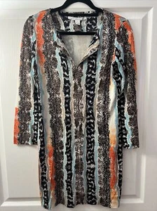 Vestido lápiz Diane Von Furstenberg para mujer de seda con cuello en V talla 4 - Imagen 1 de 11