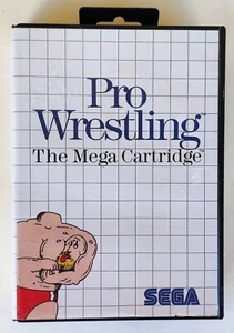 Pro Wrestling The Mega Cartridge Sega Master System New Pal Never Played - Picture 1 of 5