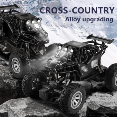 4X4 Off-Road Car: Remote Control Buggy Truck with LED Lights Gift for kids - Image 1 of 4