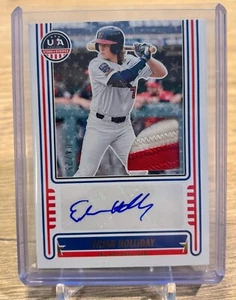 2025 Panini Stars & Stripes Ethan Holliday Patch Auto #'d /25 - Bild 1 von 2