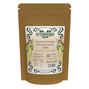 VITAVEGGY Fleischersatz Erbsen-Protein-Eweiß 2x 1KG 100% TVP-Erbsen-Hack-Fleisch - Bild 1 von 7