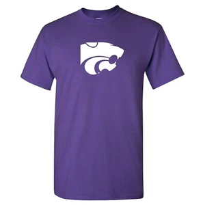 Kansas State Wildcats Primary Logo T-Shirt - Purple - Picture 1 of 26
