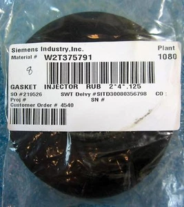 SIEMENS / WALLACE AND TIERNAN W2T375791 RUBBER INJECTOR GASKETS QTY 8 NEW - Picture 1 of 1