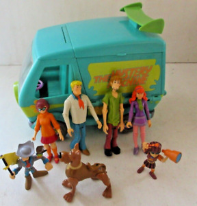 Scooby Doo Mystery Machine Van & Figures  XMAS Toy Lot Toy Bundle
