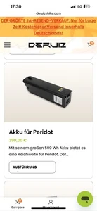 akku e bike 48V - Bild 1 von 5