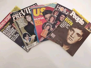 Vintage Elvis Zeitschriften Lot 5 1978-1987 - Bild 1 von 20