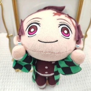Demon slayer Kimetsu No Yaiba Tanjiro Plush Doll Keychain SEGA Anime Japan - Picture 1 of 15